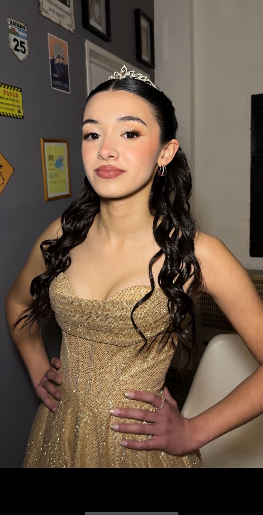 Maquillaje para quinceañeras, resultado 2